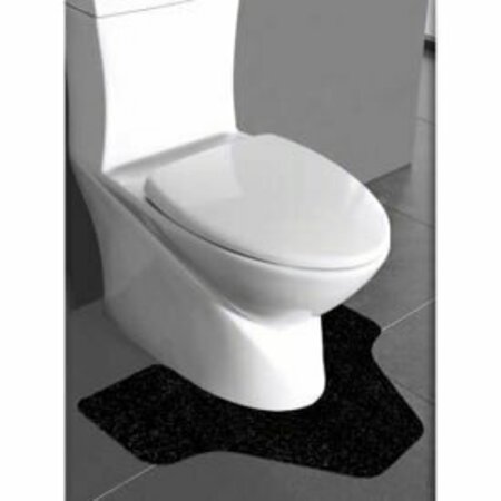 SANASTAR Wizkid Antimicrobial Commode Toilet Mats, Gray 12/Pack - C-20001-GR Box